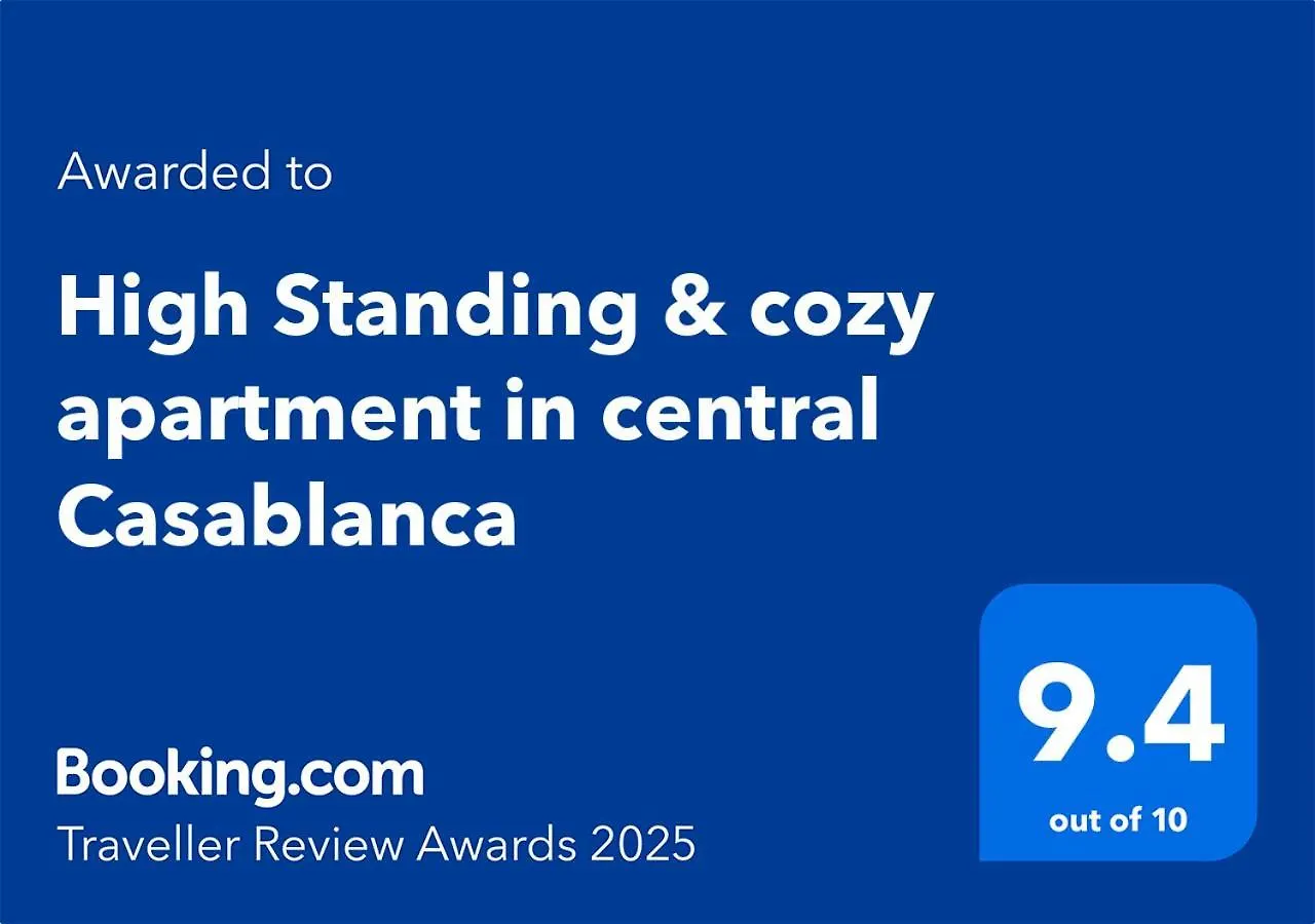 High Standing & Cozy Apartment In Central Casablanca